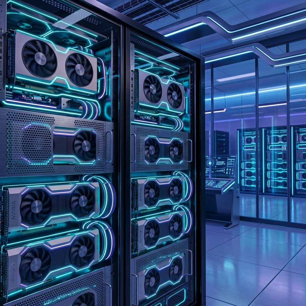 TechDuet High-Performance GPU AI Server Rack